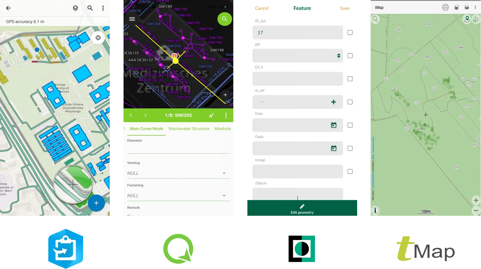 ArcGIS Field Maps interface